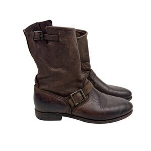 Vintage Shoe Company Slouchy Moto Boot